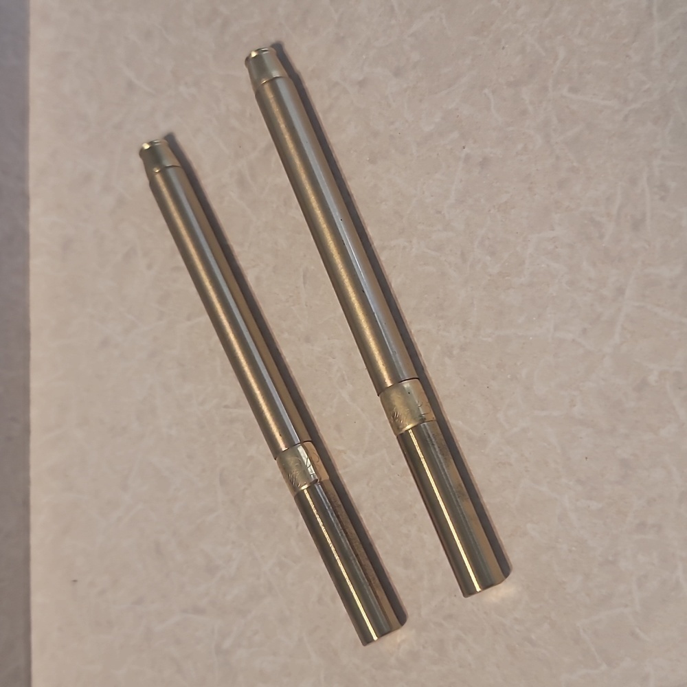 Holiday Magic Vintage 1960's Gold Black Eyeliner WITH Assorted Eyebrow Crayons